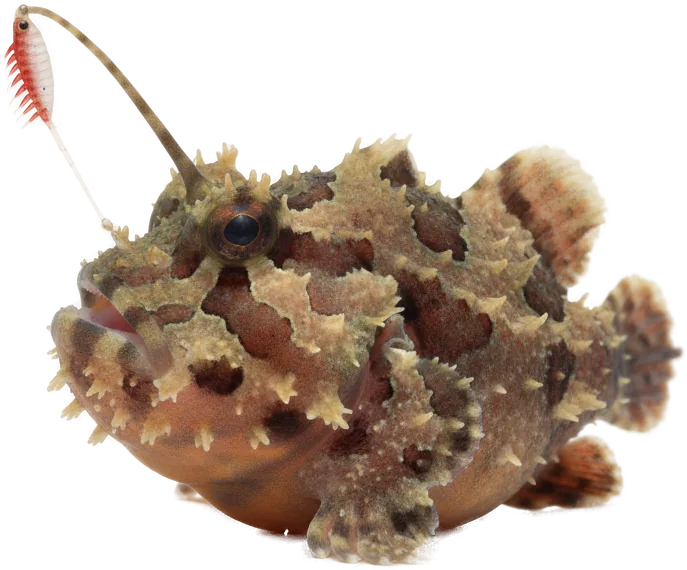 Warty Frogfish (Antennarius maculatus)